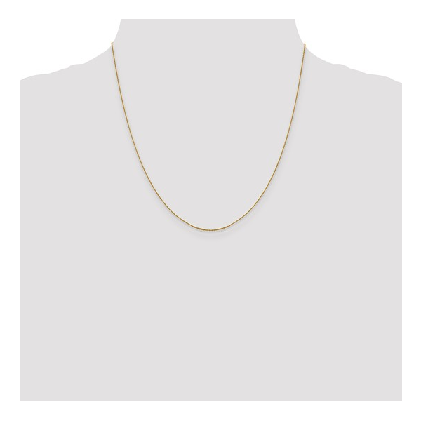 .85 mm Diamond-Cut Cable Chain in 14k Yellow Gold, 18" Image 2 Conti Jewelers Endwell, NY
