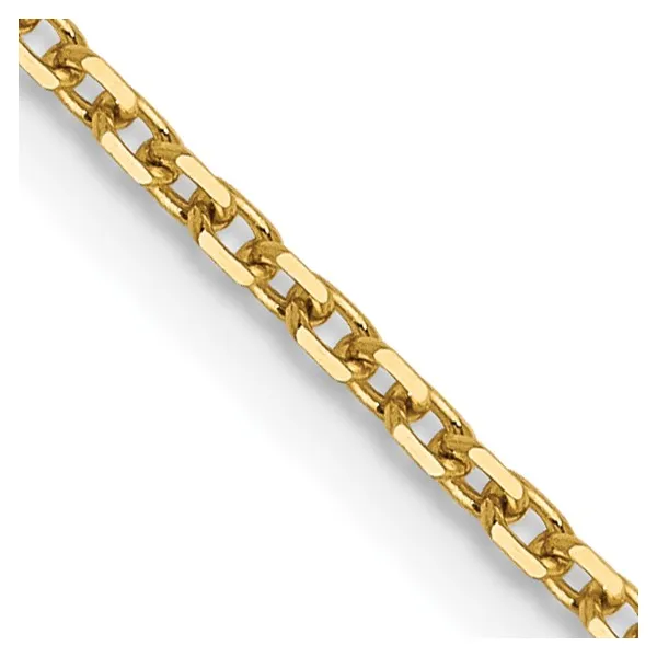 1.25mm Diamond-Cut Cable Chain in 14k Yellow Gold Conti Jewelers Endwell, NY