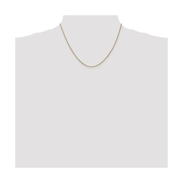 1mm Box Chain in 14k Yellow Gold, 18