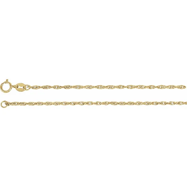 14K Yellow Gold-Filled 1.75 mm Rope Chain, 18