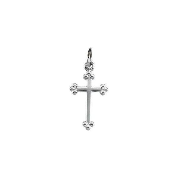 14x11mm Budded Cross Pendant Conti Jewelers Endwell, NY