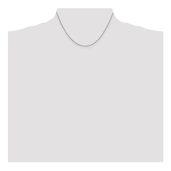 .9mm Box Chain in Sterling Silver, 16