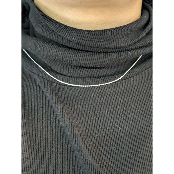 2mm Box Chain in Sterling Silver, 22