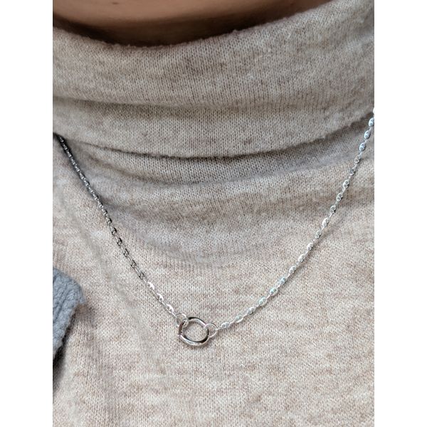 SS Lucy Charm Enhancer Chain Image 2 Conti Jewelers Endwell, NY