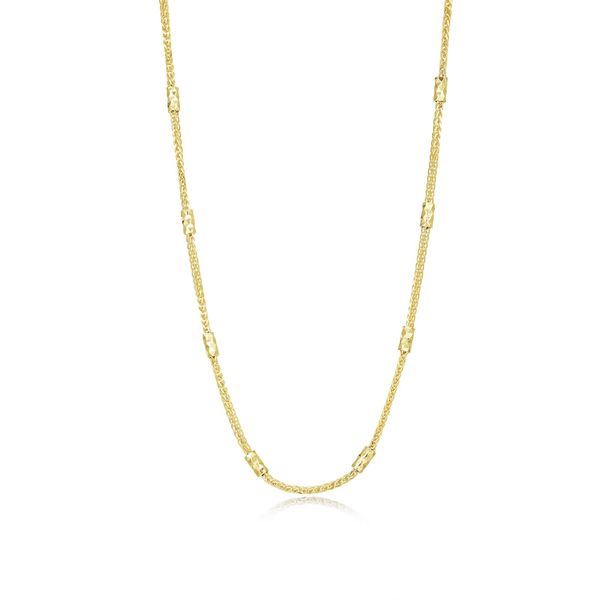 Winnie Chain in Sterling Silver Yellow Gold Conti Jewelers Endwell, NY