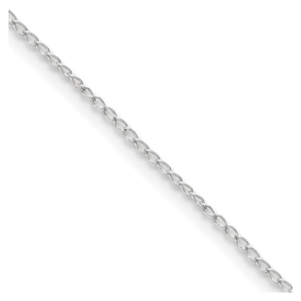 Sterling silver curb chain 1mm thick 16 inches long Conti Jewelers Endwell, NY