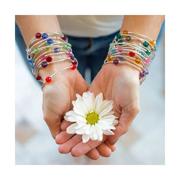 April Diamond Birthstone Bracelet Image 2 Conti Jewelers Endwell, NY