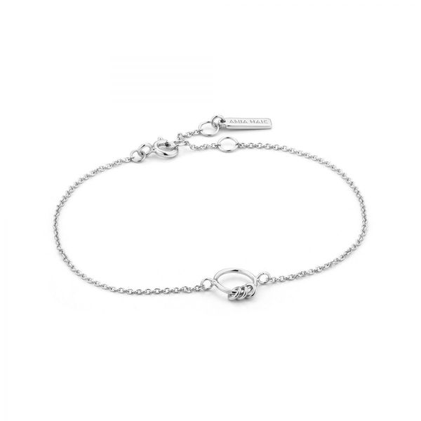 Modern Circle Bracelet in Sterling Silver Conti Jewelers Endwell, NY