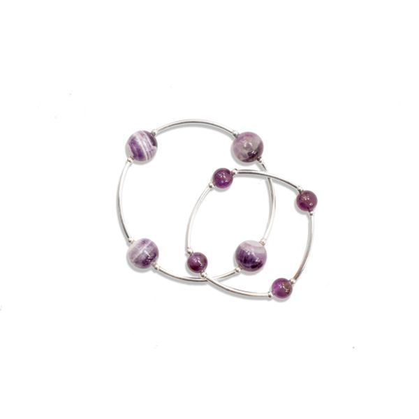 Children’s Amethyst Blessing Bracelet Image 2 Conti Jewelers Endwell, NY