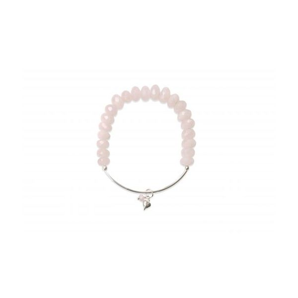 Sorriso Bracelet in Rose Quartz and Sterling Silver Conti Jewelers Endwell, NY