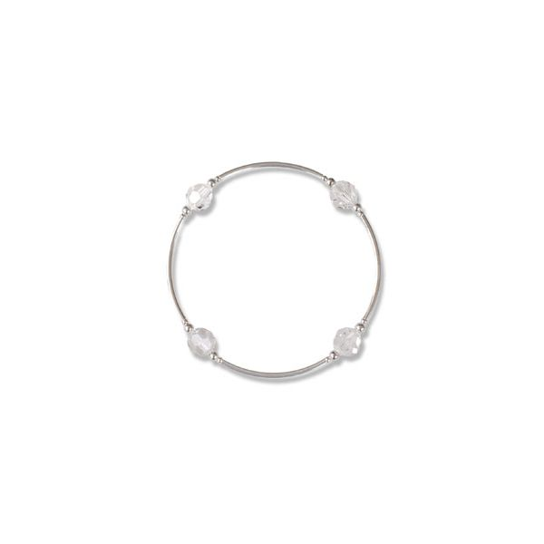 Children's April Diamond Birthstone Bracelet Conti Jewelers Endwell, NY