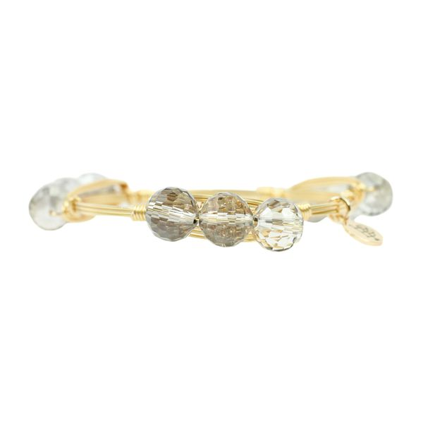 The Asher Bangle Bracelet in Yellow Gold Conti Jewelers Endwell, NY