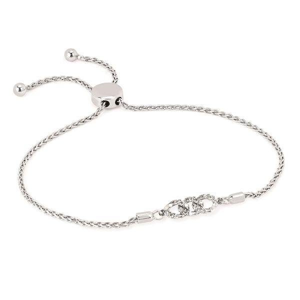 1/7 Ctw. Diamond Bolo Bracelet In Sterling Silver Conti Jewelers Endwell, NY