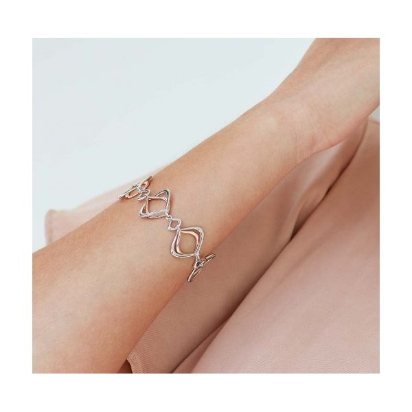 Alicia Rose Entwined Link Bracelet Image 2 Conti Jewelers Endwell, NY