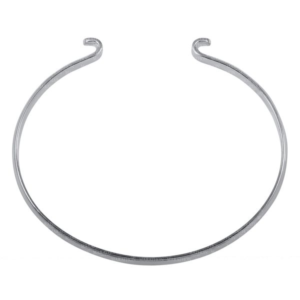 Narrow Sterling Silver Bracelet, 8