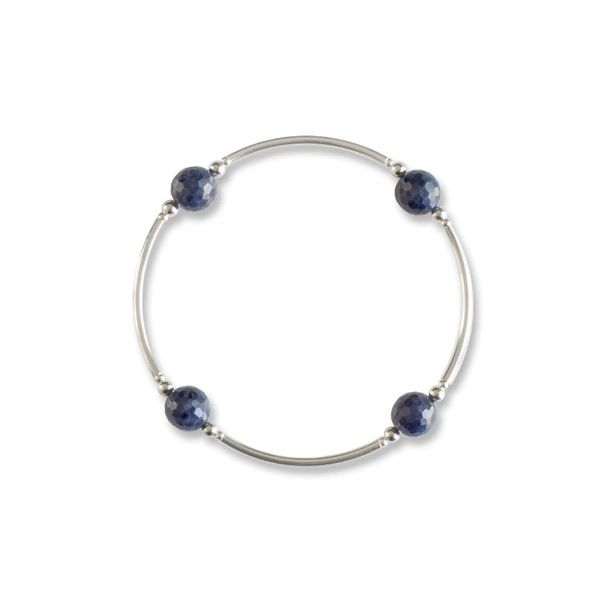 Smaller Bead Faceted Sapphire Blessing Bracelet Conti Jewelers Endwell, NY