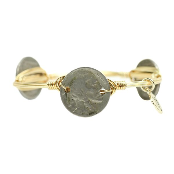 The Buffalo Nickel Bangle Bracelet Conti Jewelers Endwell, NY