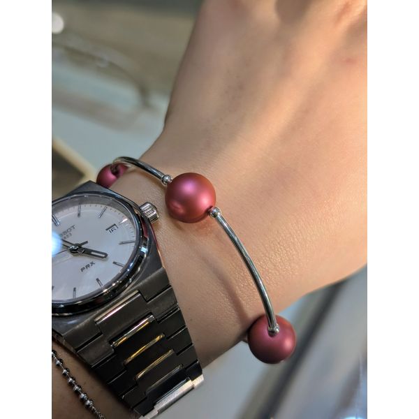 Mulberry Pearl Blessing Bracelet in Sterling Silver Image 2 Conti Jewelers Endwell, NY