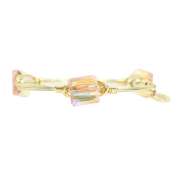 The Emory Bangle Bracelet in Yellow Gold Conti Jewelers Endwell, NY