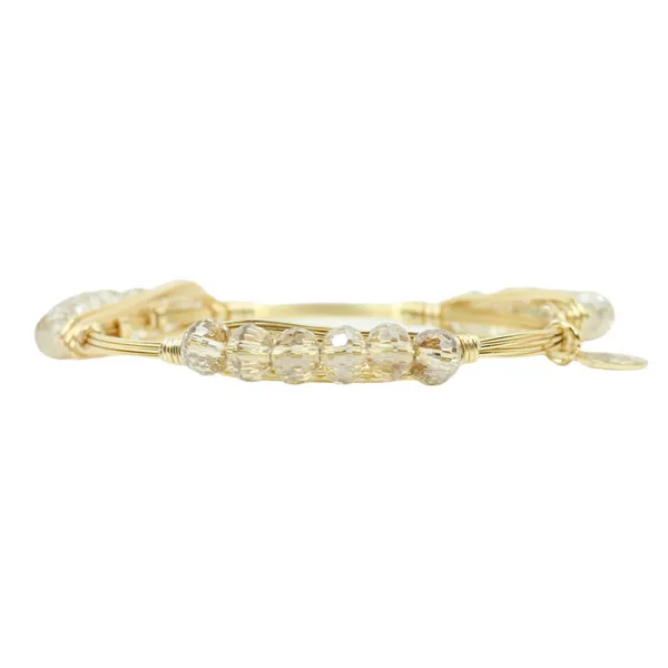 The Rylan Bangle Bracelet in Yellow Gold Conti Jewelers Endwell, NY