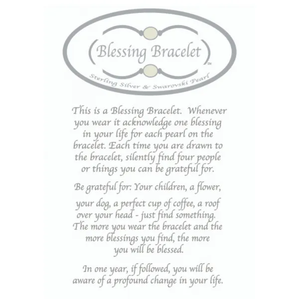 Crystal Clear Quartz Blessing Bracelet Image 2 Conti Jewelers Endwell, NY