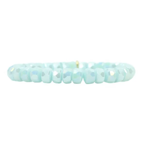 Light Blue Stacker Stretch Bracelet Conti Jewelers Endwell, NY