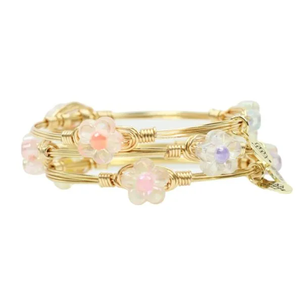 Kids' Flower Bangle Image 2 Conti Jewelers Endwell, NY
