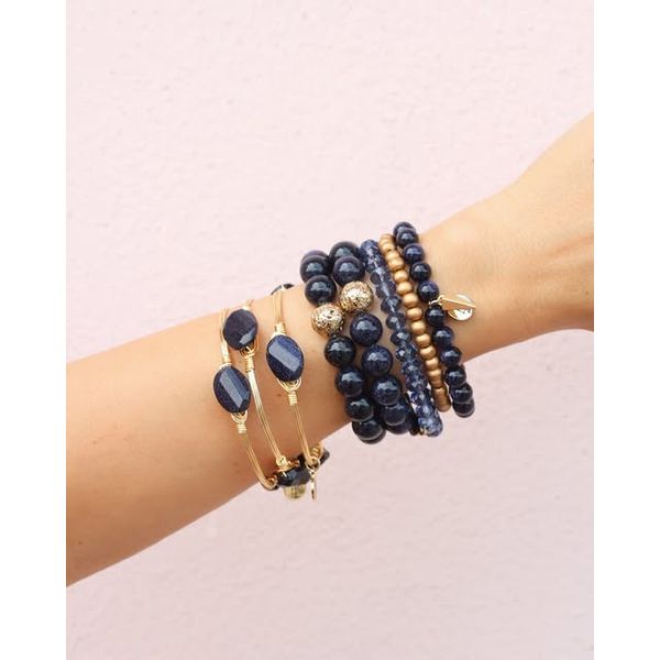 The Midnight Stretchy Stack Image 2 Conti Jewelers Endwell, NY