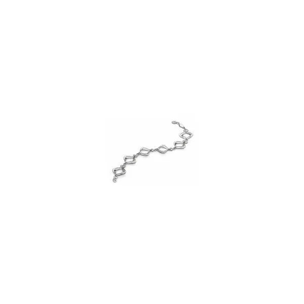 Alicia Entwined Link Bracelet in Sterling Silver Conti Jewelers Endwell, NY