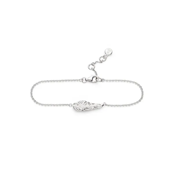 Feather Wisp Bracelet in Sterling Silver Conti Jewelers Endwell, NY