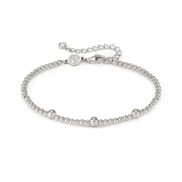 Beaded Bracelet in Sterling Silver Conti Jewelers Endwell, NY