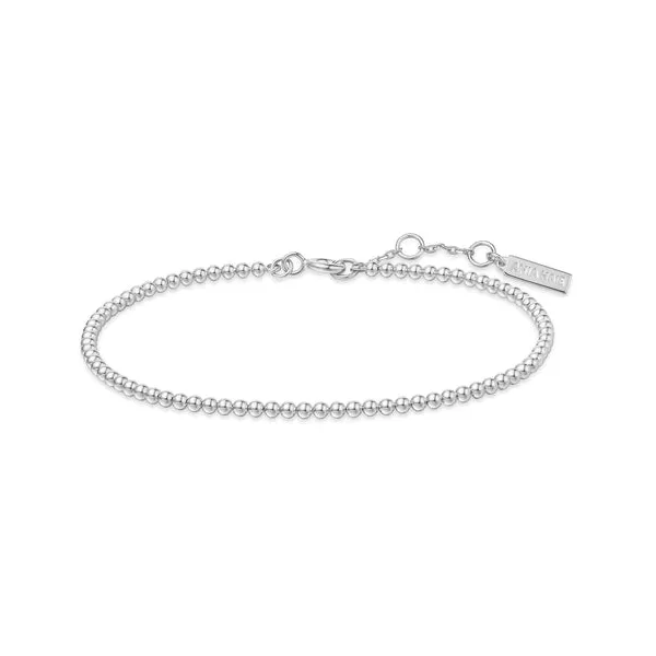Beaded Bracelet in Sterling Silver Conti Jewelers Endwell, NY