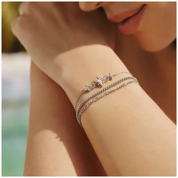 Beaded Bracelet in Sterling Silver Image 2 Conti Jewelers Endwell, NY