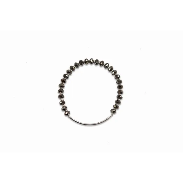 Sorriso Bracelet in Silver Night Crystal and Sterling Silver Conti Jewelers Endwell, NY