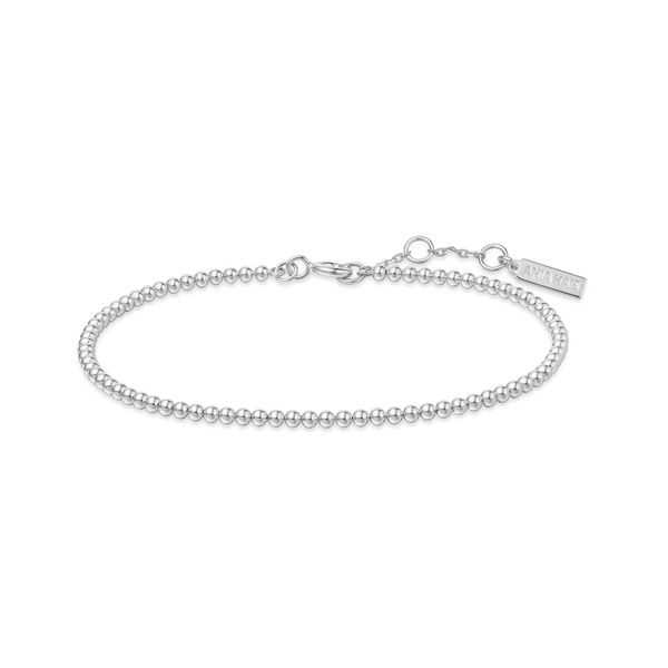 Beaded Bracelet in Sterling Silver Conti Jewelers Endwell, NY