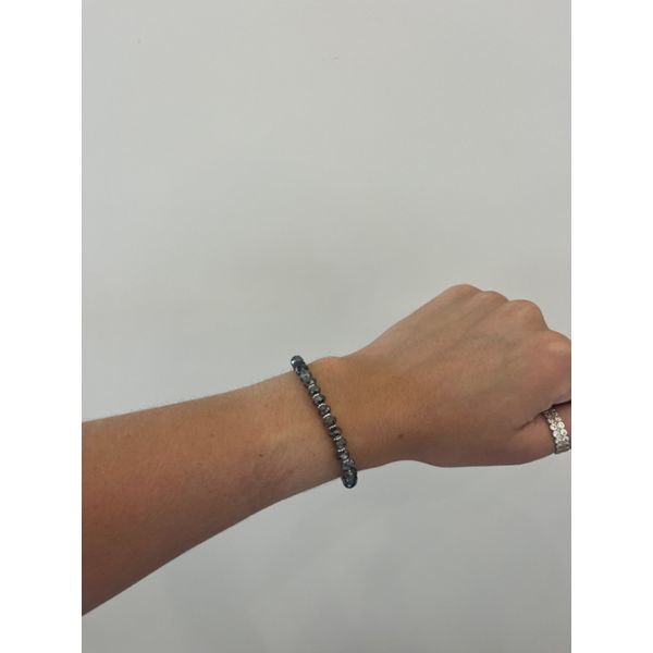 Sorriso Bracelet in Silver Night Crystal and Sterling Silver Image 2 Conti Jewelers Endwell, NY