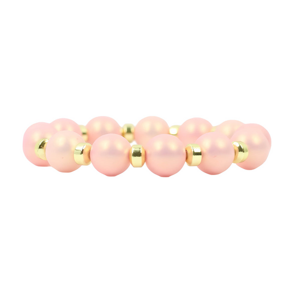 Shelby Stretch Bracelet - Pink Glaze Conti Jewelers Endwell, NY