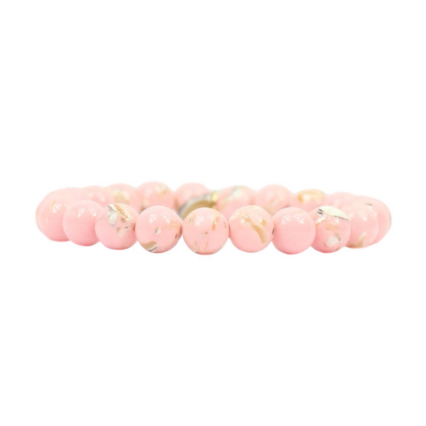 Stacker Stretch Bracelet - Pink Shell Conti Jewelers Endwell, NY