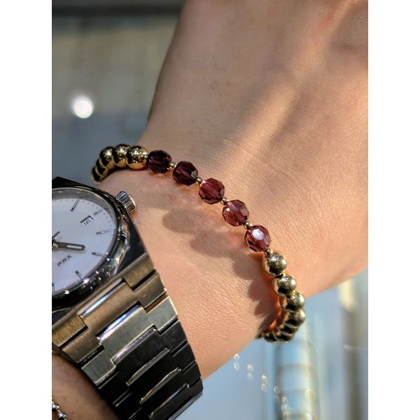February Birthstone Blessing Bracelet Image 2 Conti Jewelers Endwell, NY