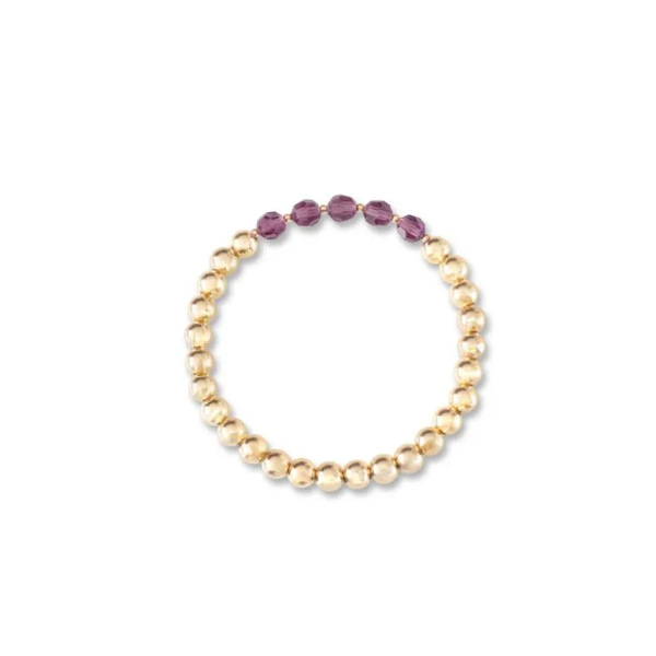 February Birthstone Blessing Bracelet Conti Jewelers Endwell, NY