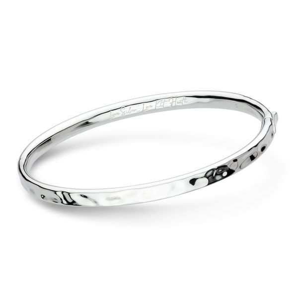 Mirage Reflect Hinged Bangle in Sterling Silver Conti Jewelers Endwell, NY