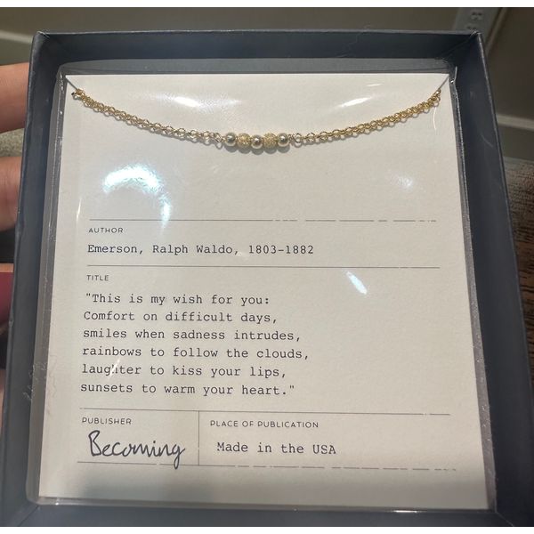 My Wish For You Bracelet in Yellow Gold Fill Conti Jewelers Endwell, NY