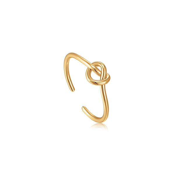 Gold Knot Adjustable Ring Conti Jewelers Endwell, NY