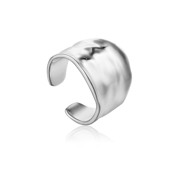 Silver Crush Wide Adjustable Ring Conti Jewelers Endwell, NY