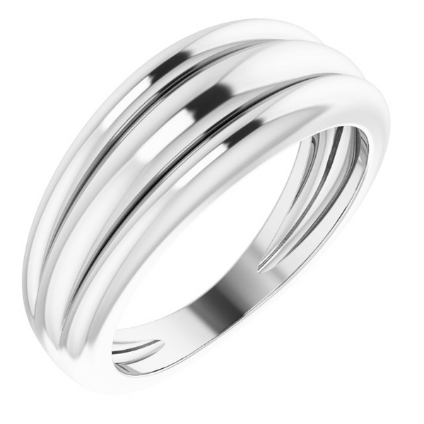 Sterling Silver Triple Band Ring Conti Jewelers Endwell, NY