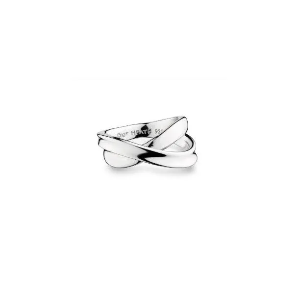 Serenity Grande Crossover Ring in Sterling Silver Conti Jewelers Endwell, NY
