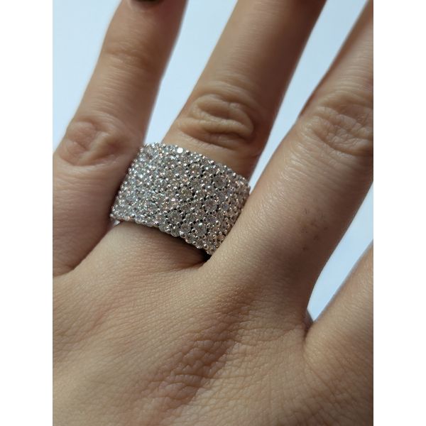 2.25 ctw. Anniversary Band in Sterling Silver Image 2 Conti Jewelers Endwell, NY