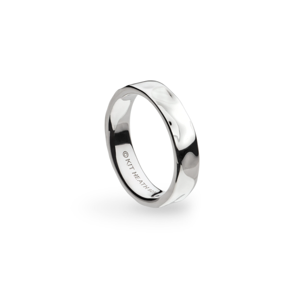 Sterling silver Mirage Reflect 5mm Band Ring Conti Jewelers Endwell, NY