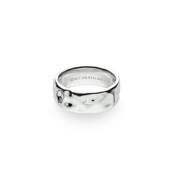 Sterling Silver Mirage Reflect 8mm Wide Band Ring Conti Jewelers Endwell, NY