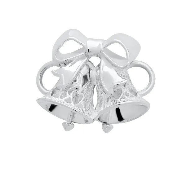 Double Bells Convertible Clasp in Sterling Silver Conti Jewelers Endwell, NY